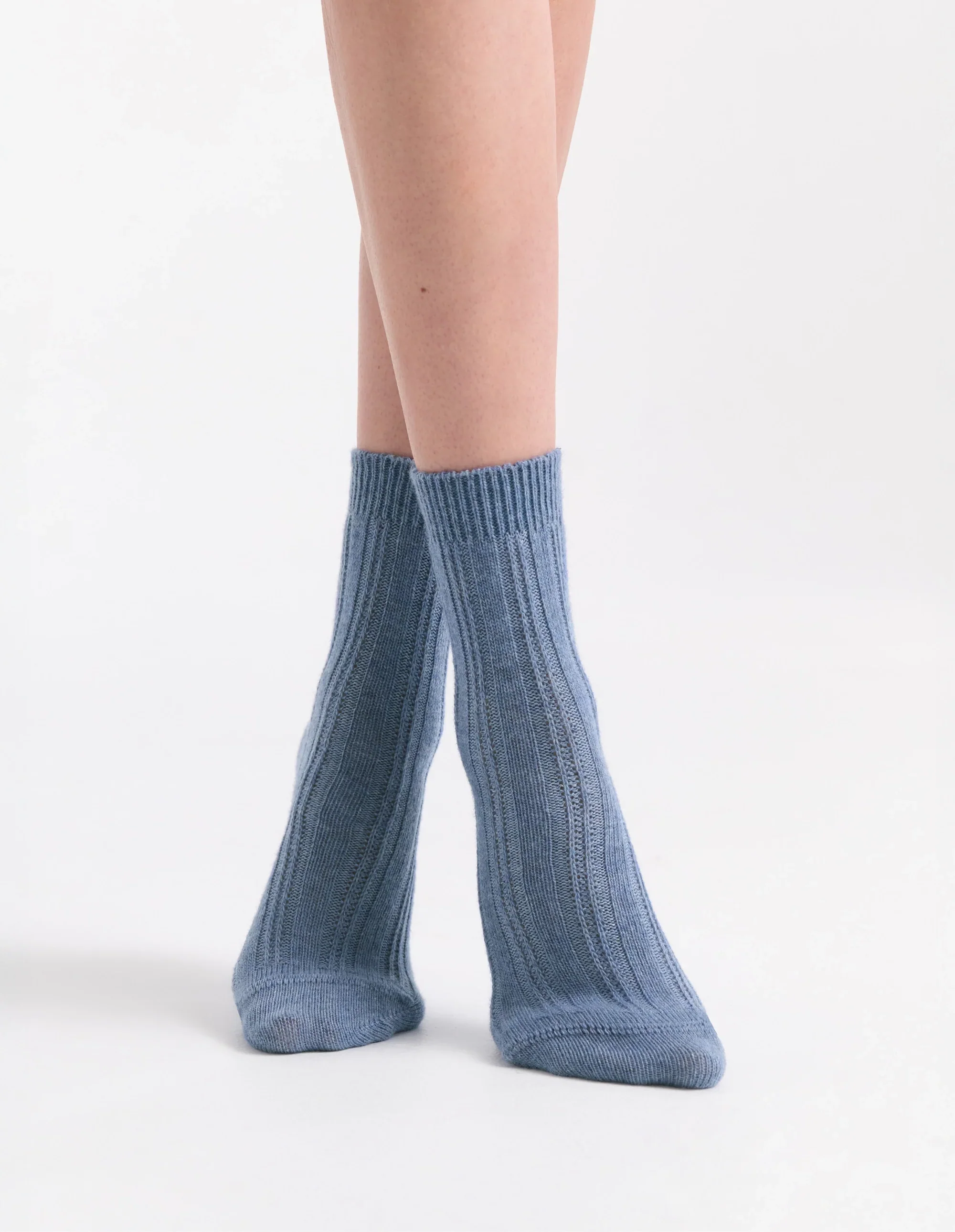 Angelina Cable Crew Sock - Image 4