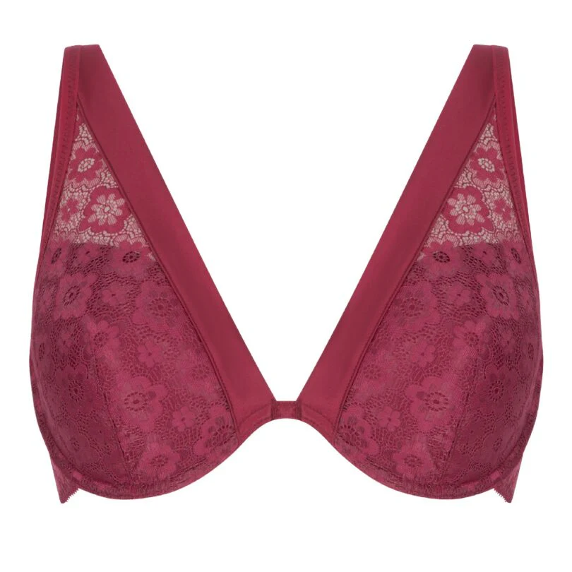 Earth Red Padded Triangle Bra - Image 5