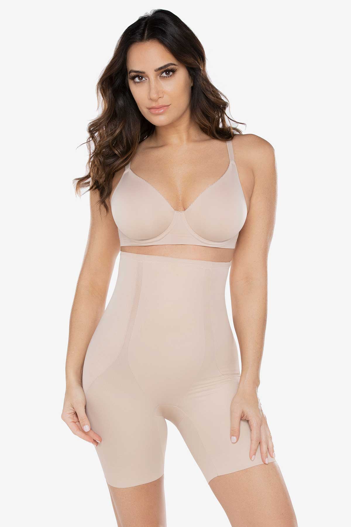 Hi Waist Long Leg Thigh Slimmer - Image 8