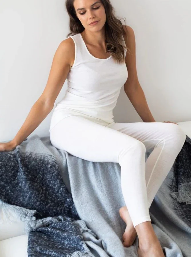 Thermal Underwear - Pure Merino Wool Vest - Image 7